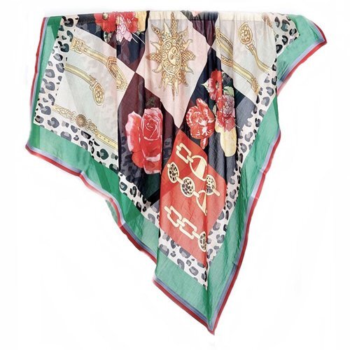 B14 45% Modal 45% Cotton 10% Silk 約: 130 x130 cm -M