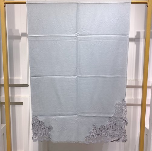 B21 50% Wool 50% Silk 約: 70 x 190 cm -M