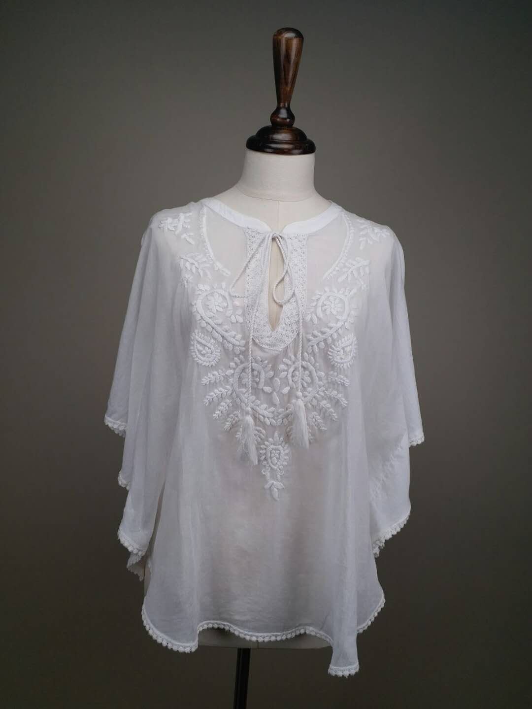 B32 100% Cotton 胸50長25 -M