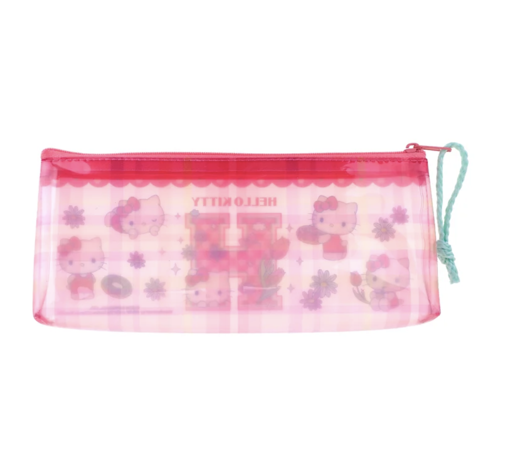 Hello Kitty PVC 透明筆袋 9-8372-6