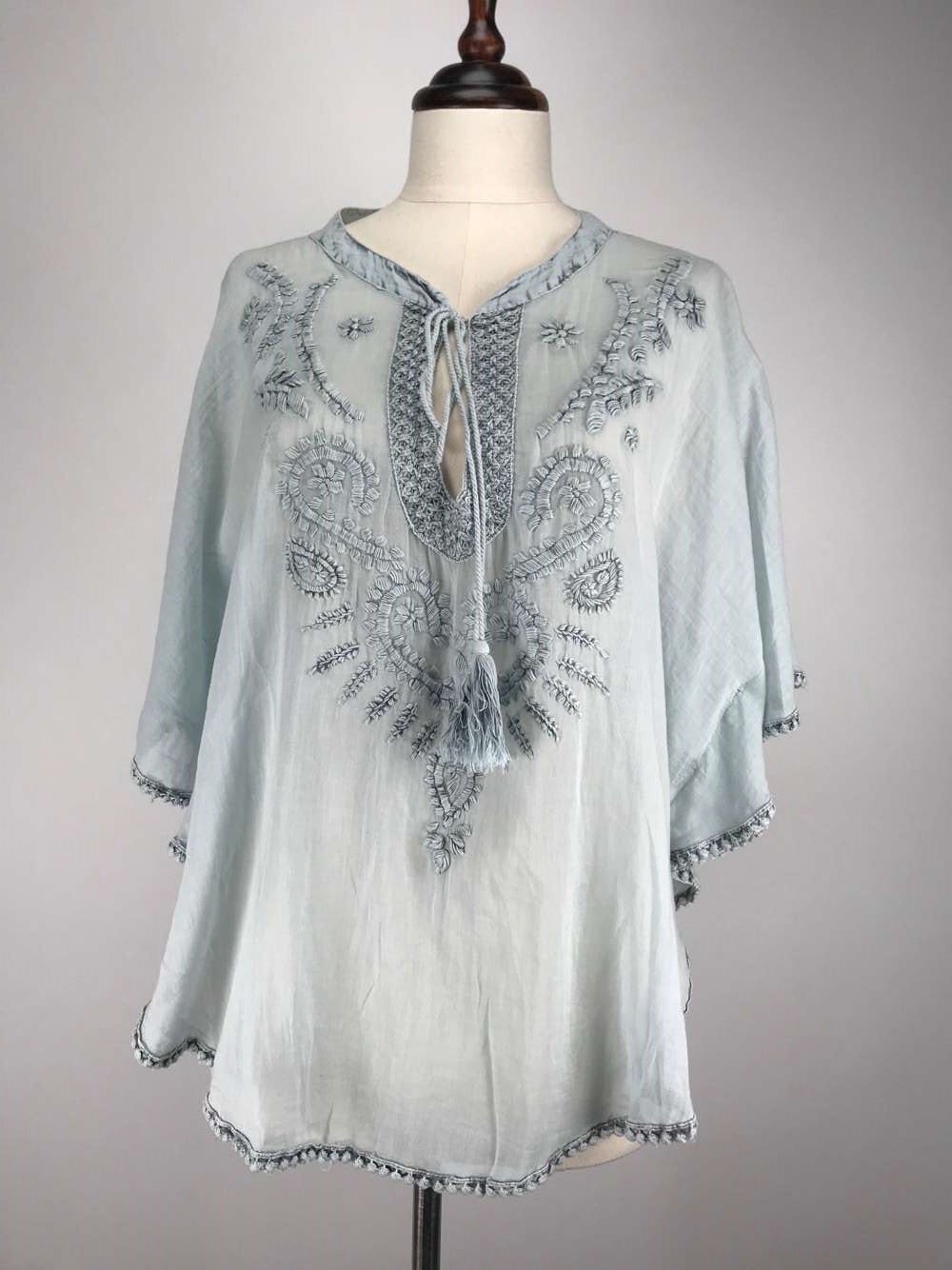 B34 100% Cotton 胸50長25 -M