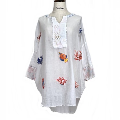 B47  100% Cotton 胸5x 袖27長30-34 -M