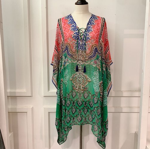 B52 Kaftan 100% Polyester 約: 胸36-5X吋 長35吋 -M