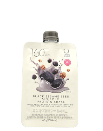 SS260806 - S19-OLIVE YOUNG高蛋白低卡飲品奶昔搖飲代餐(黑芝麻年糕)45G EXP:1/31/2028