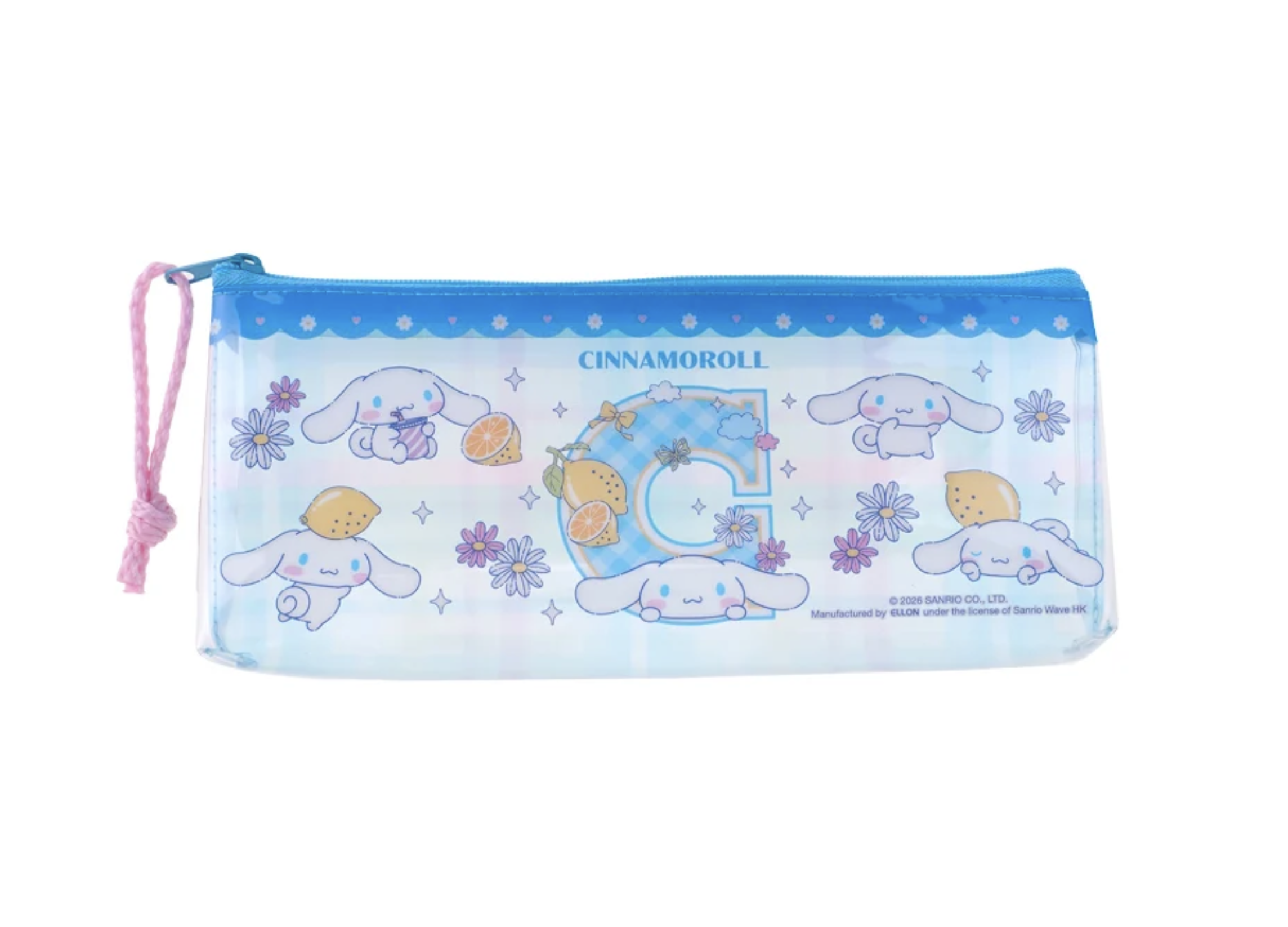Cinnamoroll PVC 透明筆袋 9-8372-8