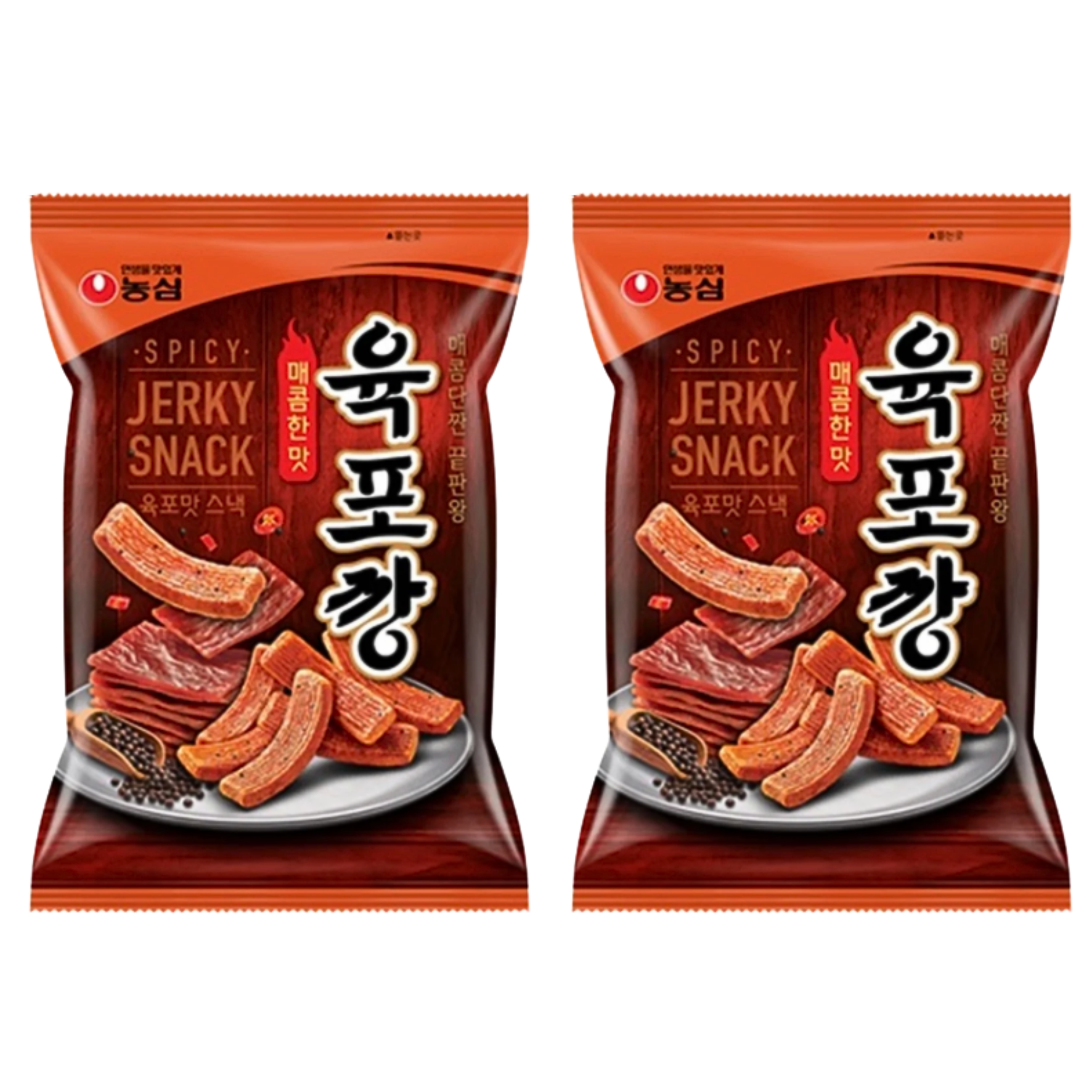 農心 - 韓國農心香辣肉乾脆條 90G X 2