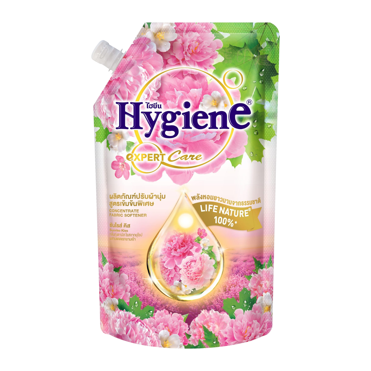 泰國Hygiene Expert Care 柔順劑 (晨曦之吻香味) 480ml (粉)