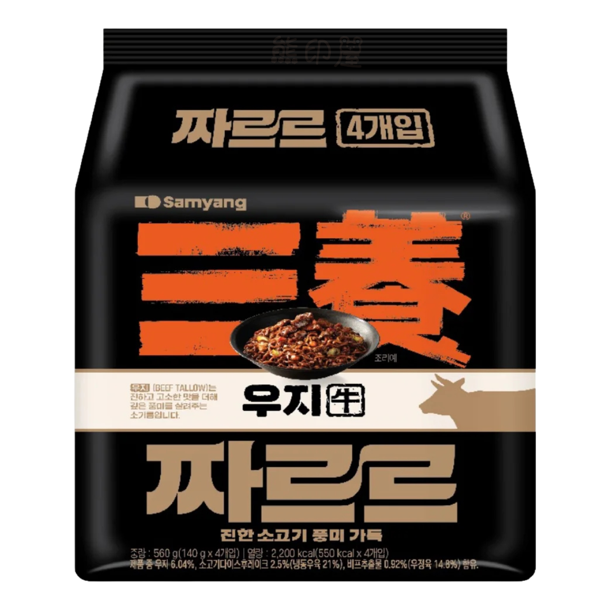 韓國 三養 牛油炸醬麵 (140GX4)