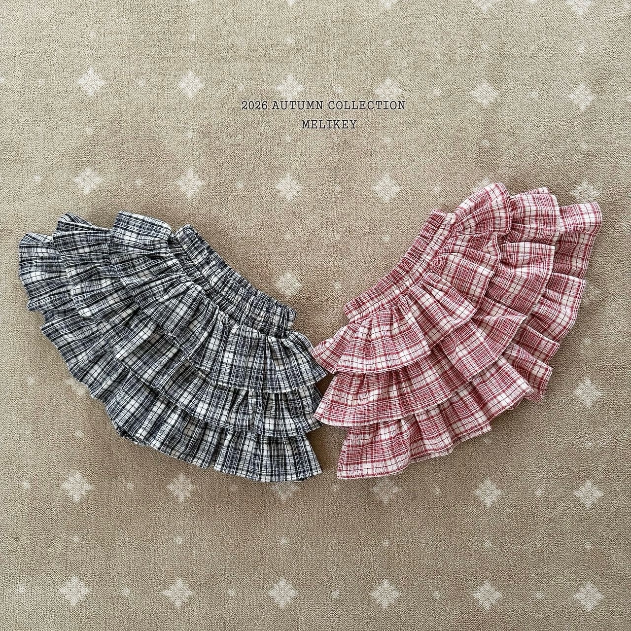 MELIKEY Alia Frill Shorts