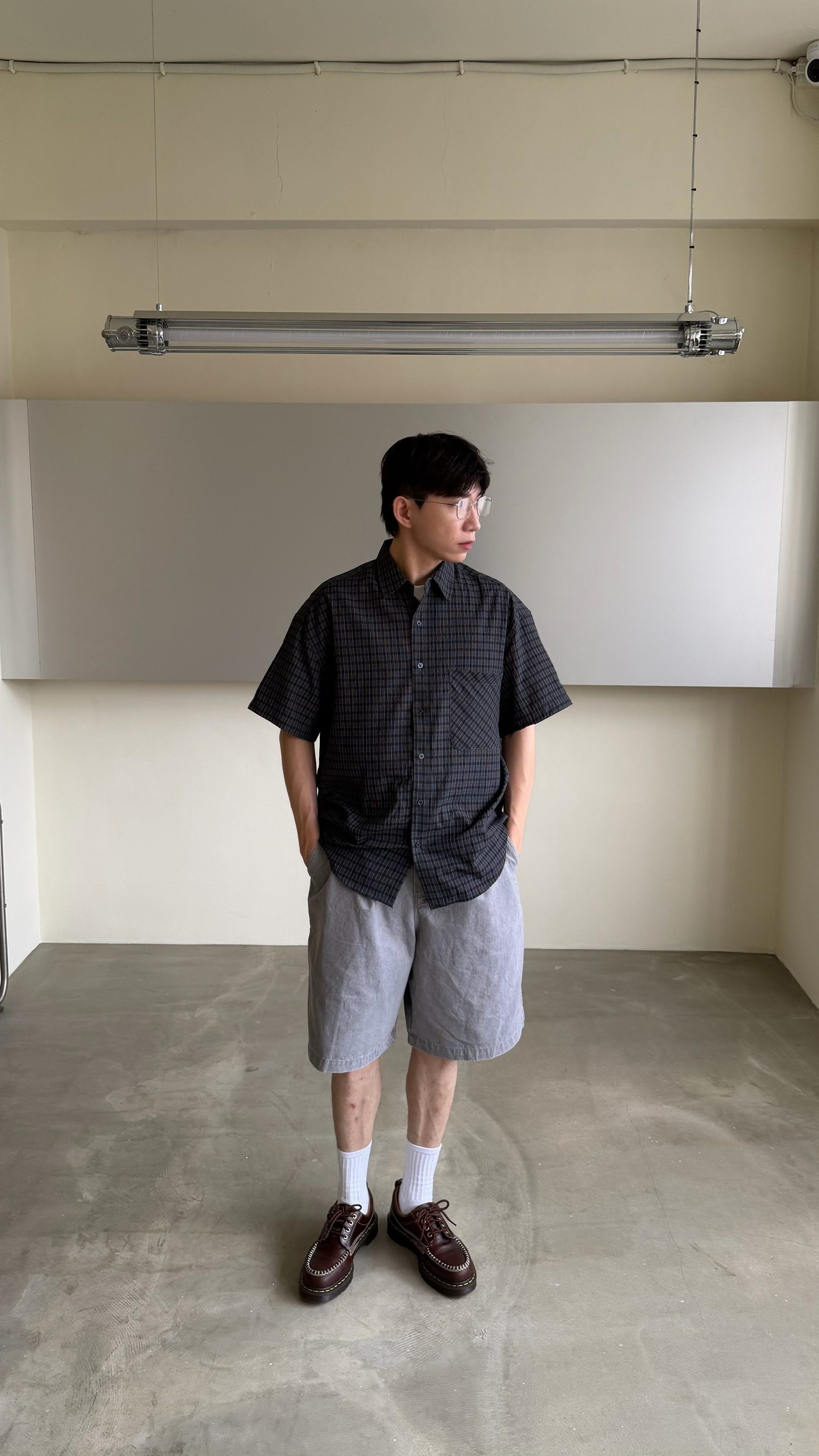 小格格紋短衫☝🏻
