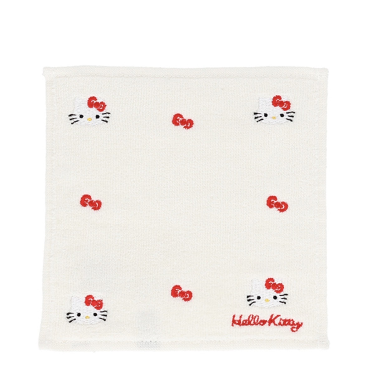 JP Hello Kitty 超迷你方巾 白 防臭抗菌 20x20 4546 TK260806