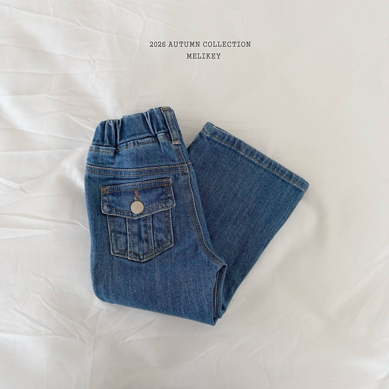 MELIKEY Pocket Bootcut Pants