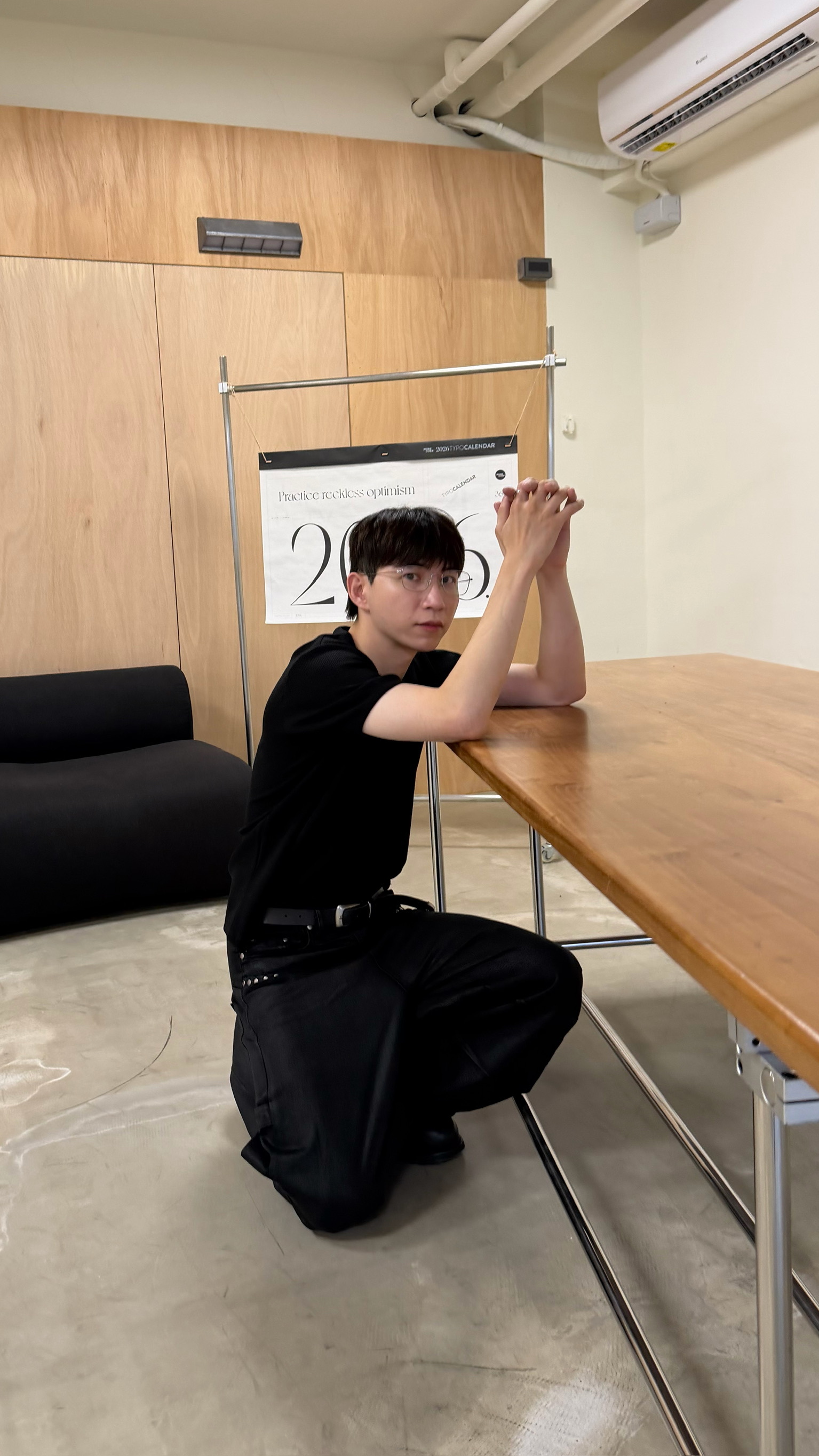 華夫格彈性上衣