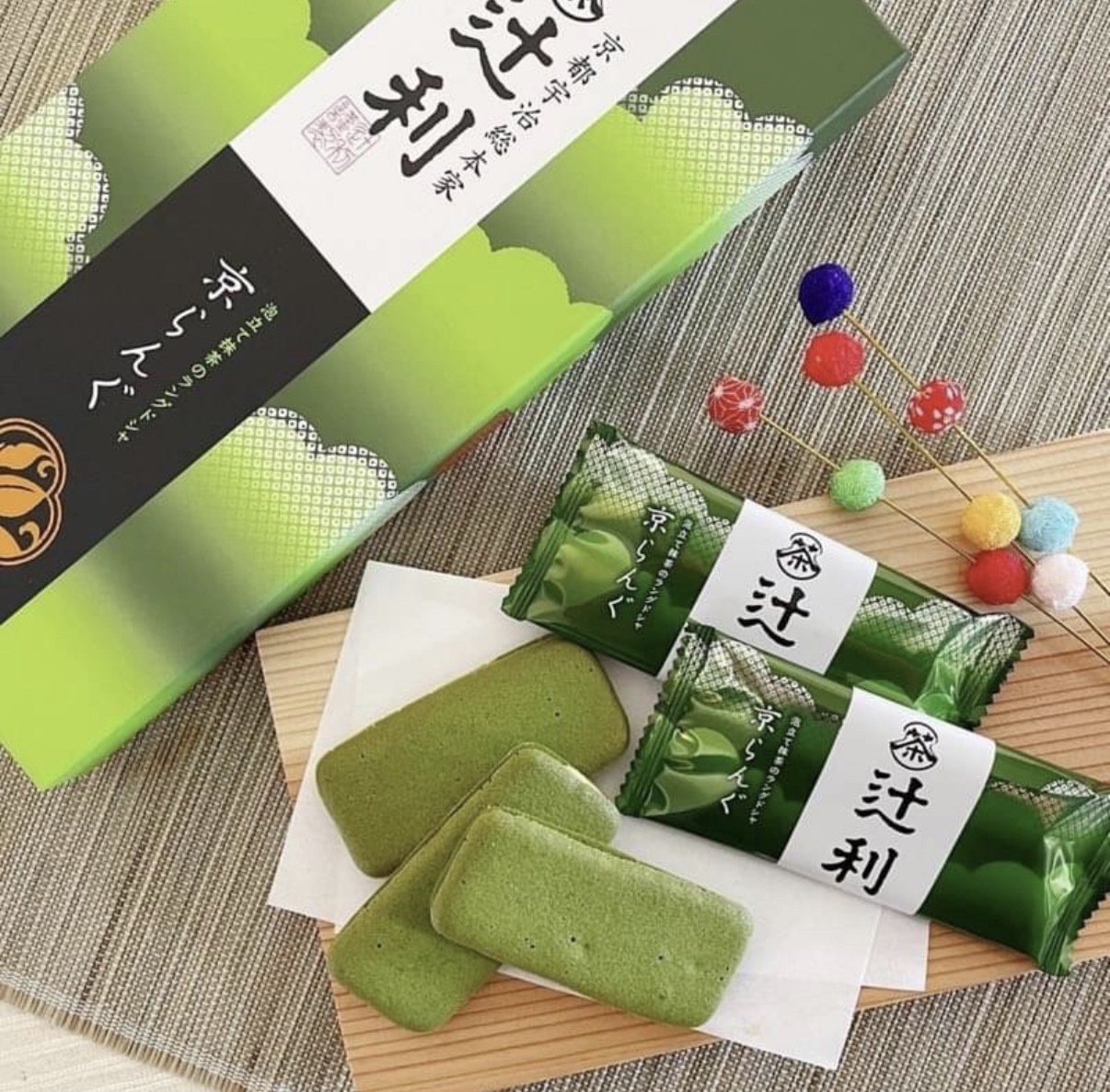 【多莉推薦】JP 辻利 宇治抹茶三文治餅 8塊 0564 TK260806