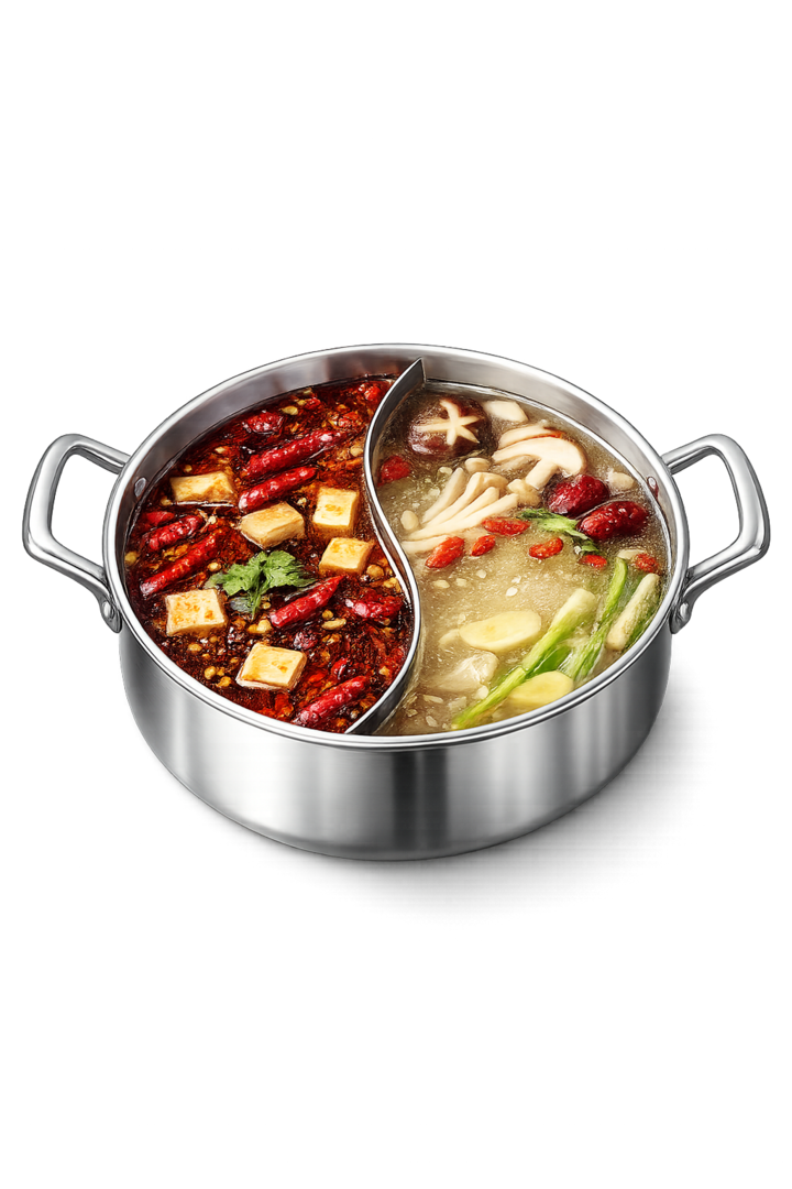 TAIWANIZE hot pot se dvěma vývary grafika