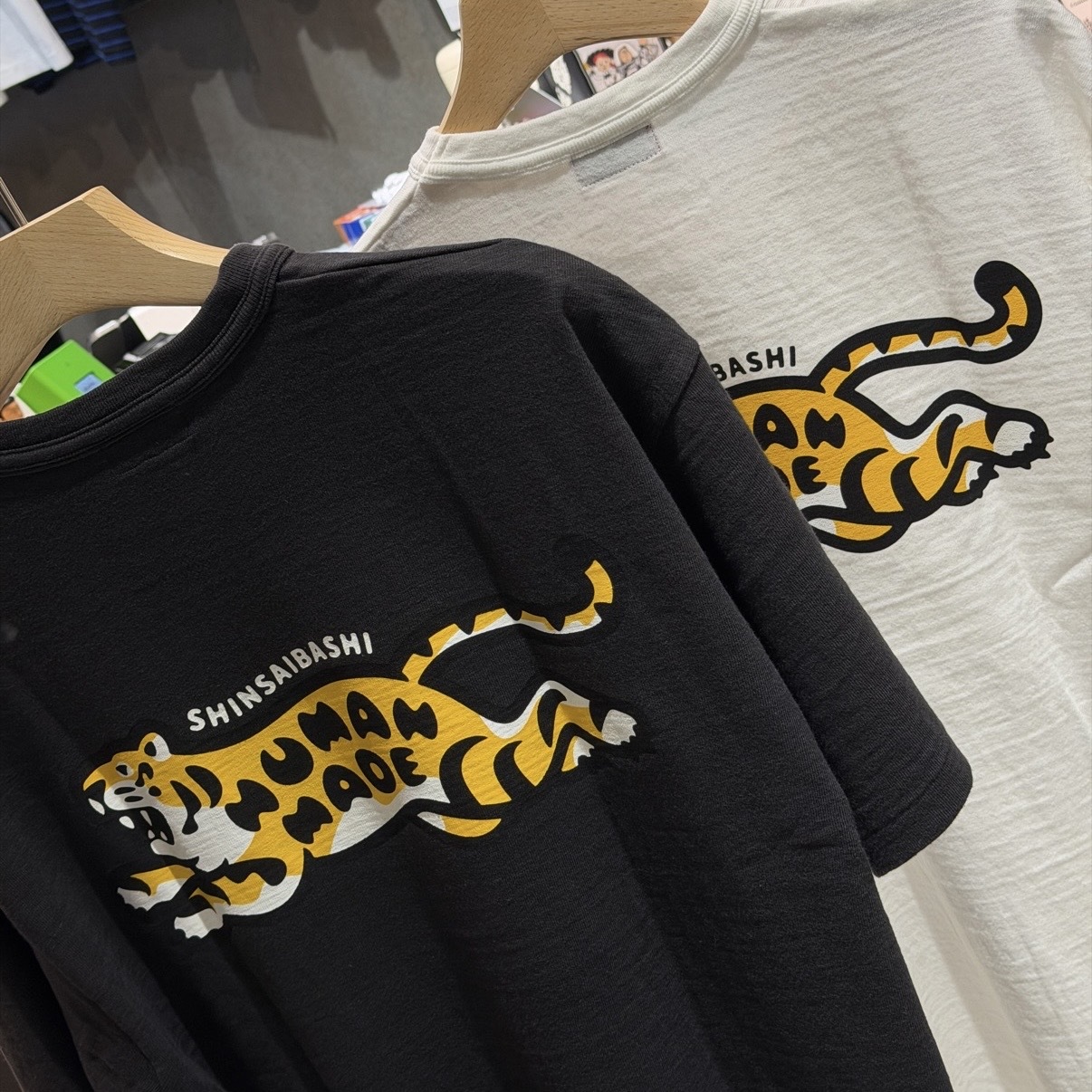 【現貨】HUMANMADE ANIMAL GRAPHIC T-SHIRT SHINSAIBASHI 心齋橋店鋪限定 飛躍的猛虎 短tee HM31TE039