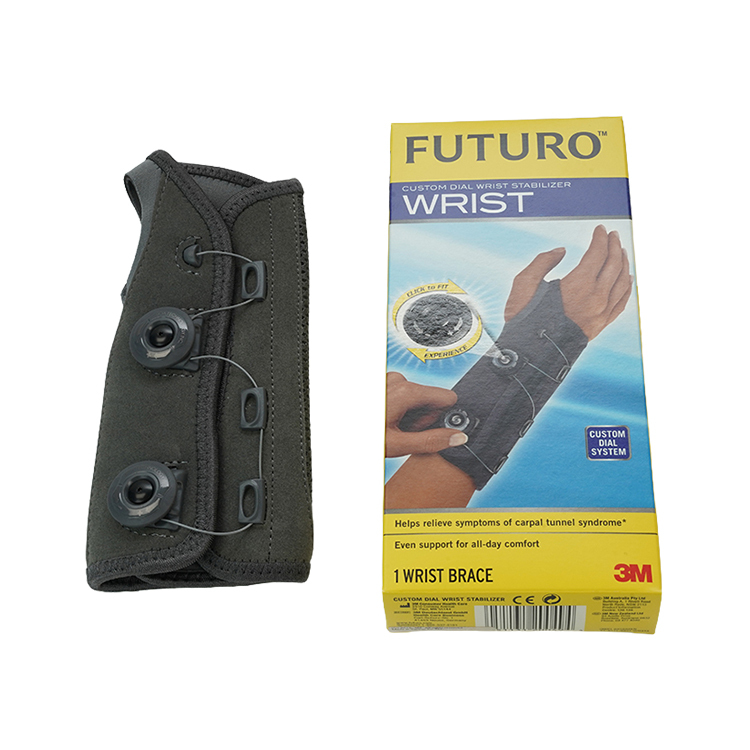 FT-601602: 護多樂™ 旋鈕式自定壓力型護腕 (右手)