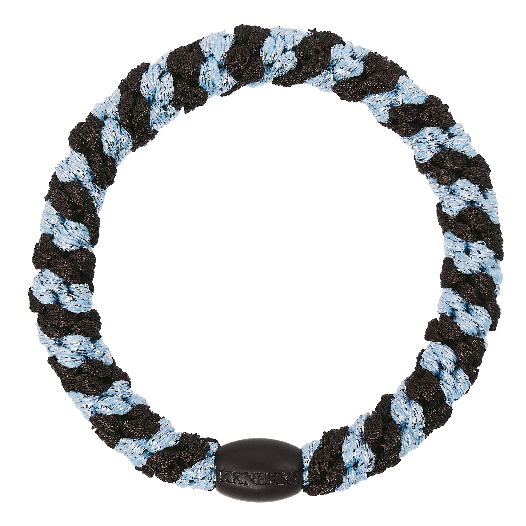 BROWN SEABLUE GLITTER STRIPE| KKNEKKI