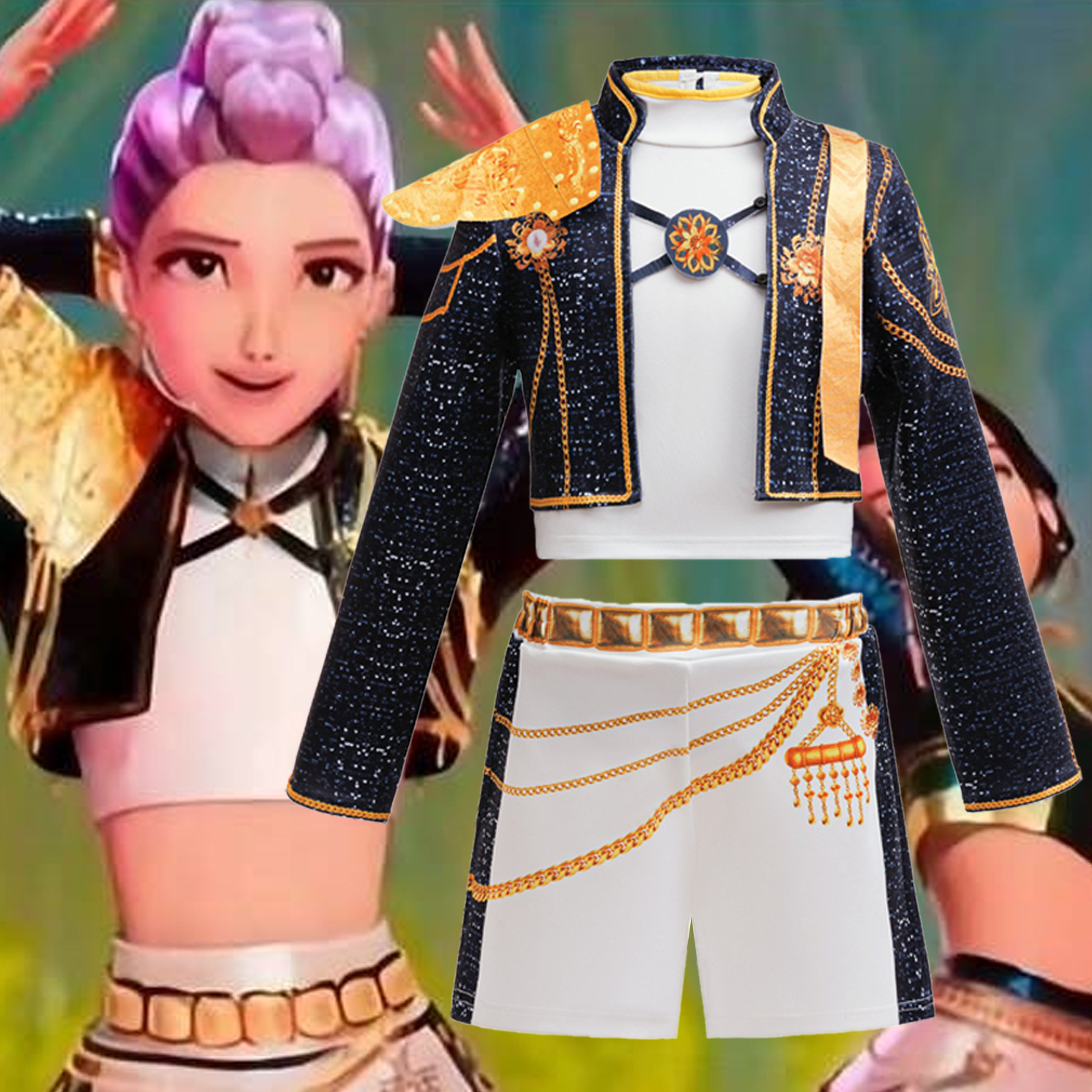 萬聖節 獵魔女團 cosplay 系列 110-150cm #BB55
