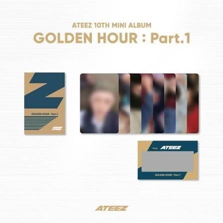 在台現貨｜ATEEZ 迷你十輯 [GOLDEN HOUR : Part.1] 照片刮刮卡