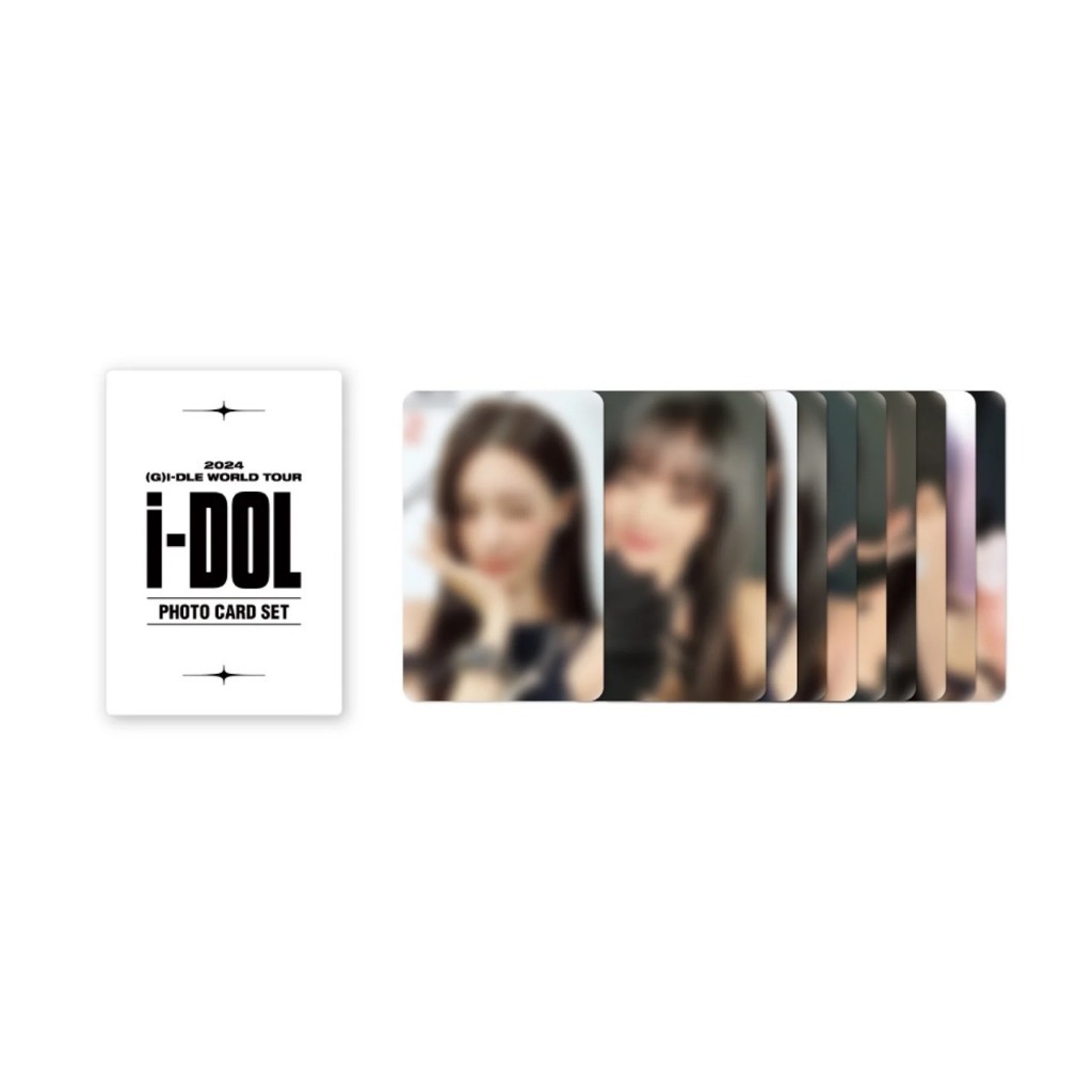 在台現貨｜i-dle 2024 WORLD TOUR [iDOL] Photocard set