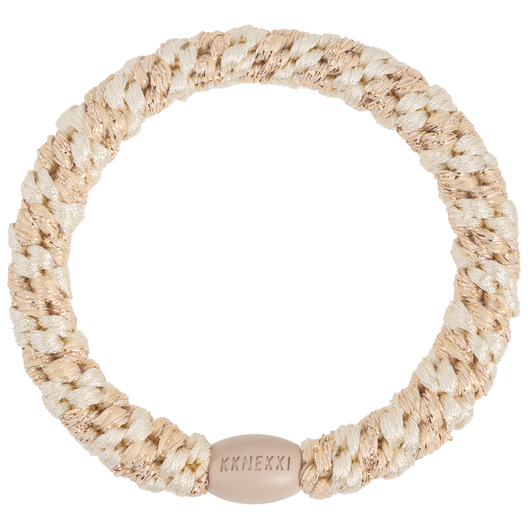 IVORY-BEIGE GLITTER STRIPE | KKNEKKI
