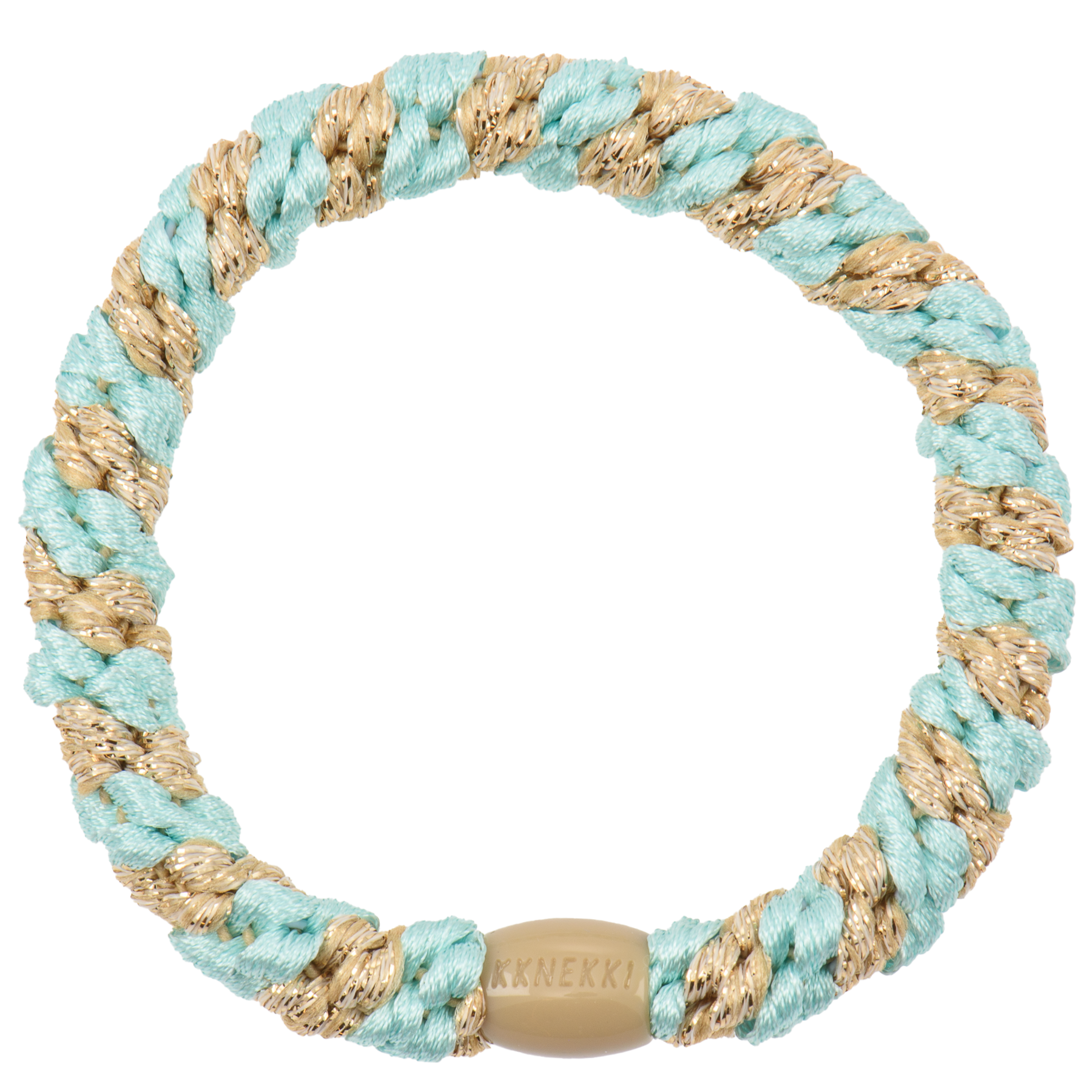 PEPPERMINT BEIGE GLITTER STRIPE | KKNEKKI