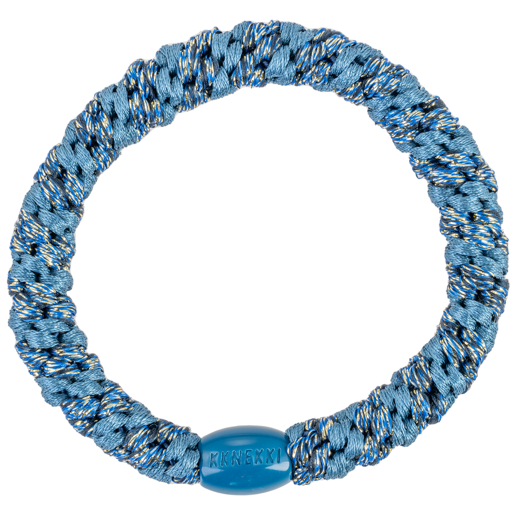 DUSTY BLUE-NAVY GLITTER STRIPE| KKNEKKI
