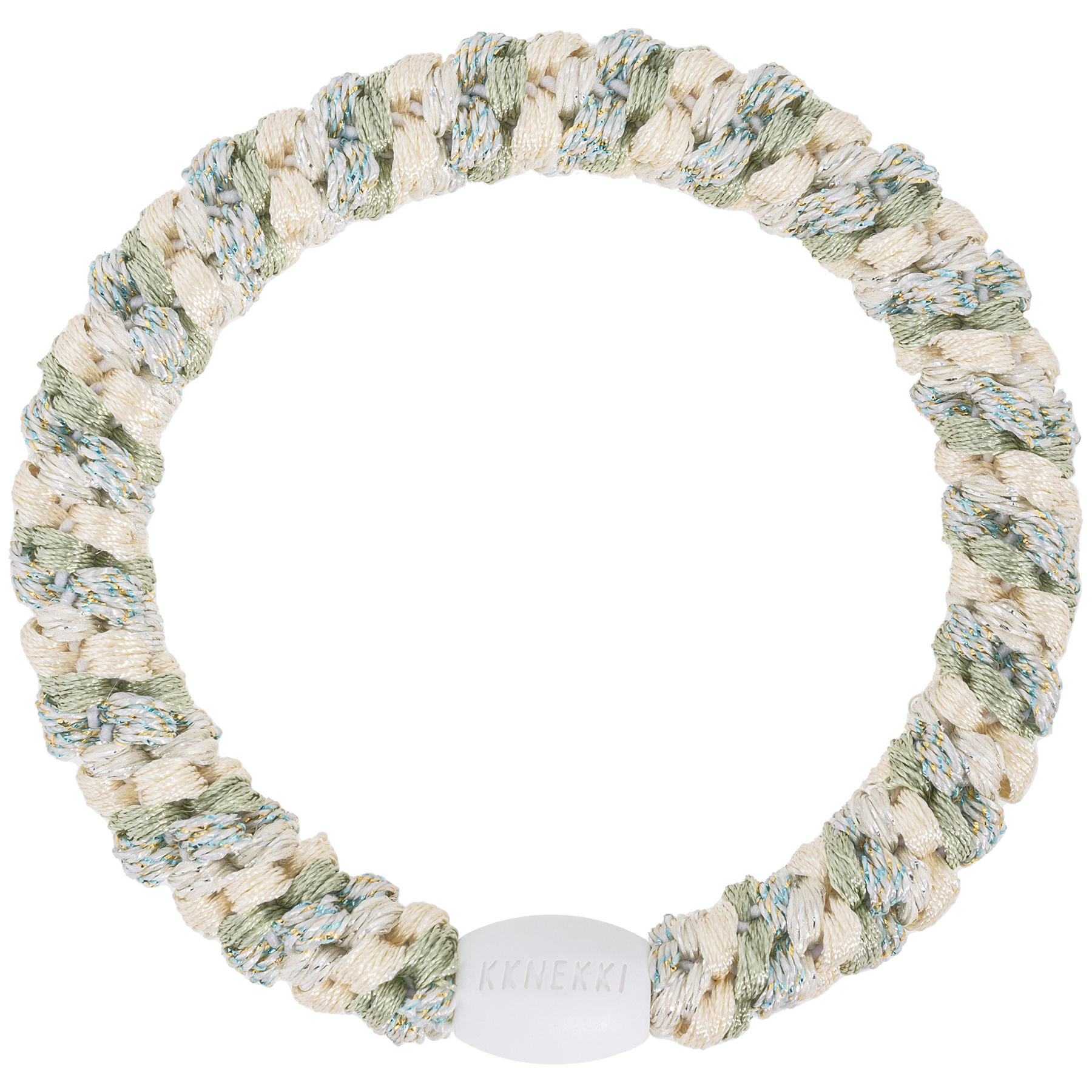 MIX IVORY GLITTER DUSTY LIND GREEN | KKNEKKI