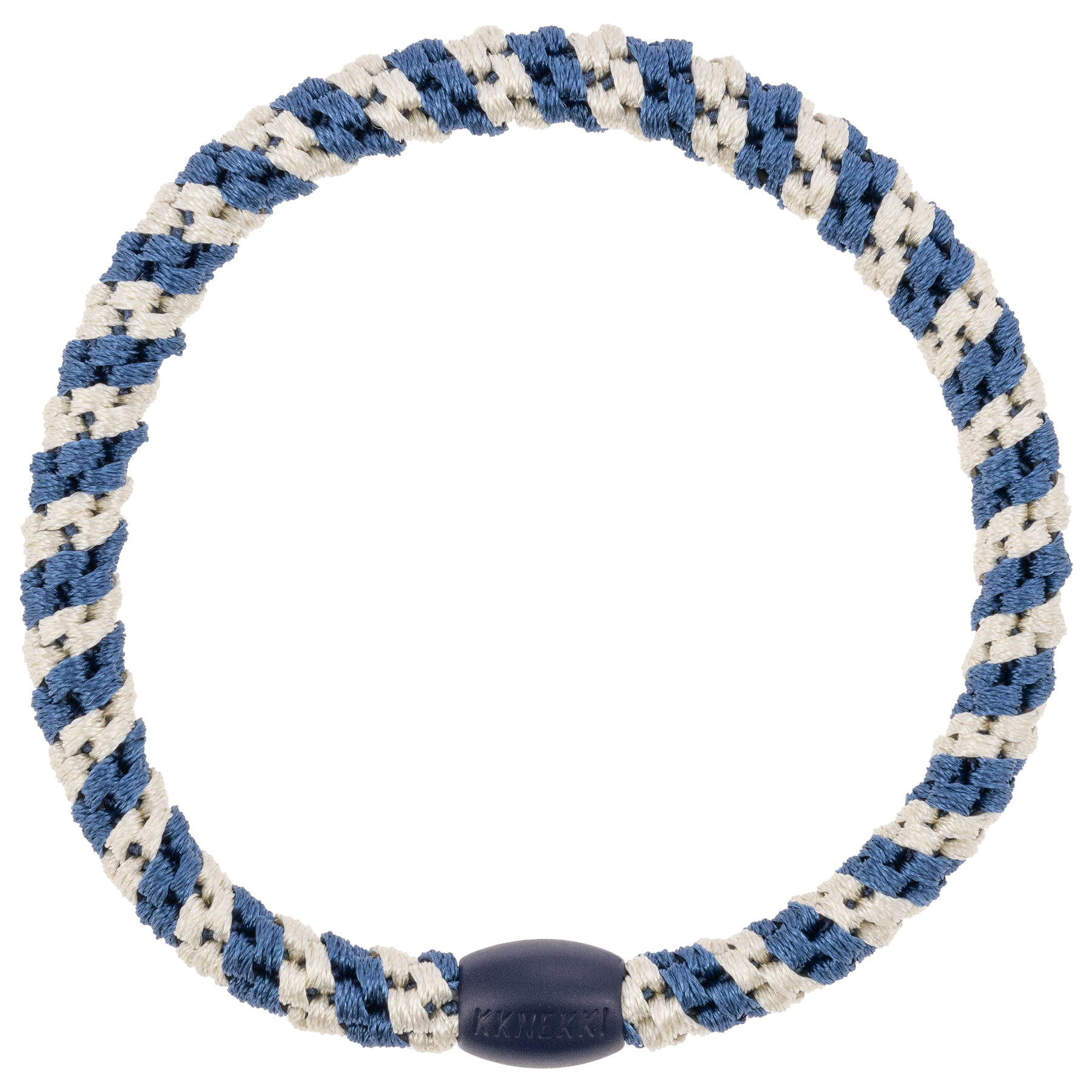 SLIM INDIGO IVORY STRIPE | KKNEKKI