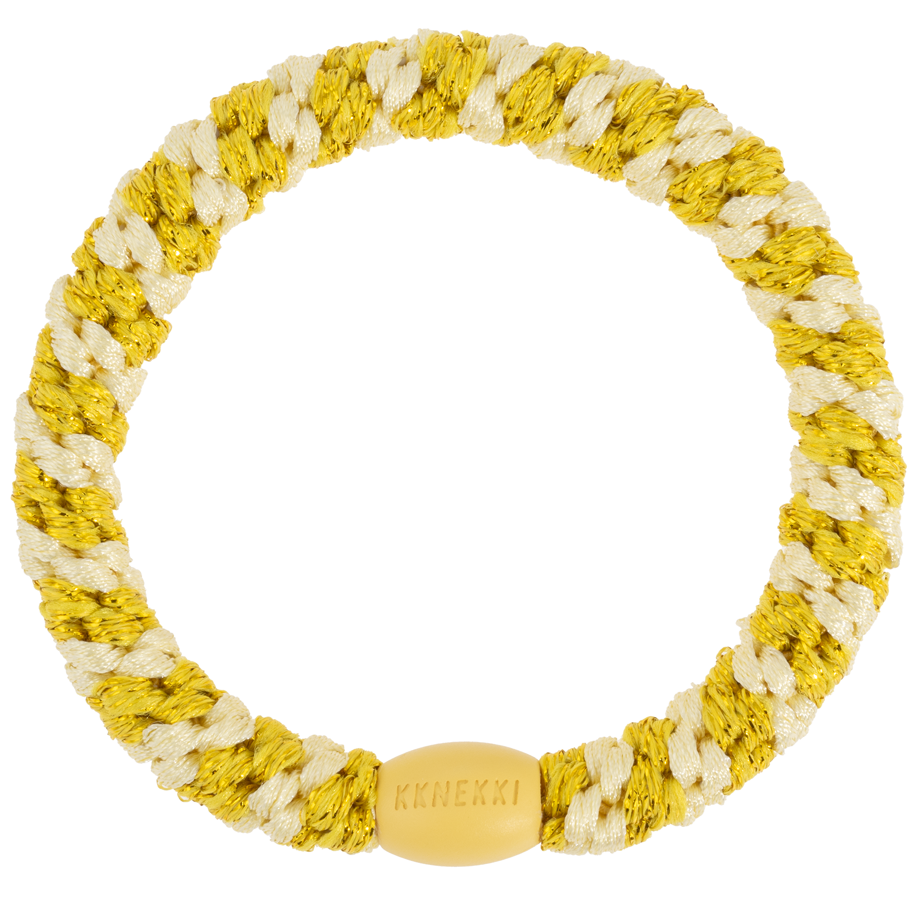 LIGHT YELLOW SUN GLITTER STRIPE| KKNEKKI