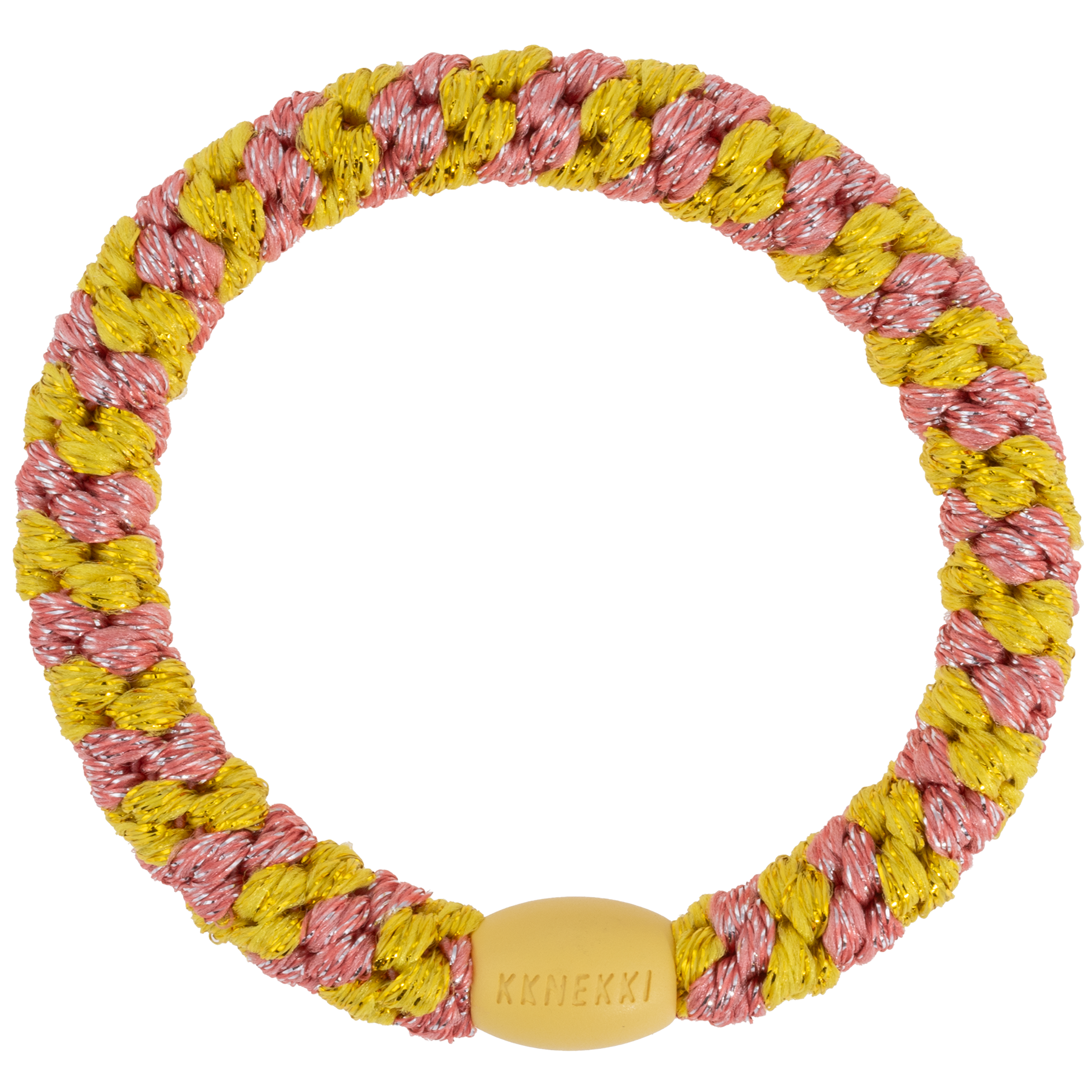 CORAL GLITTER STRIPE| KKNEKKI