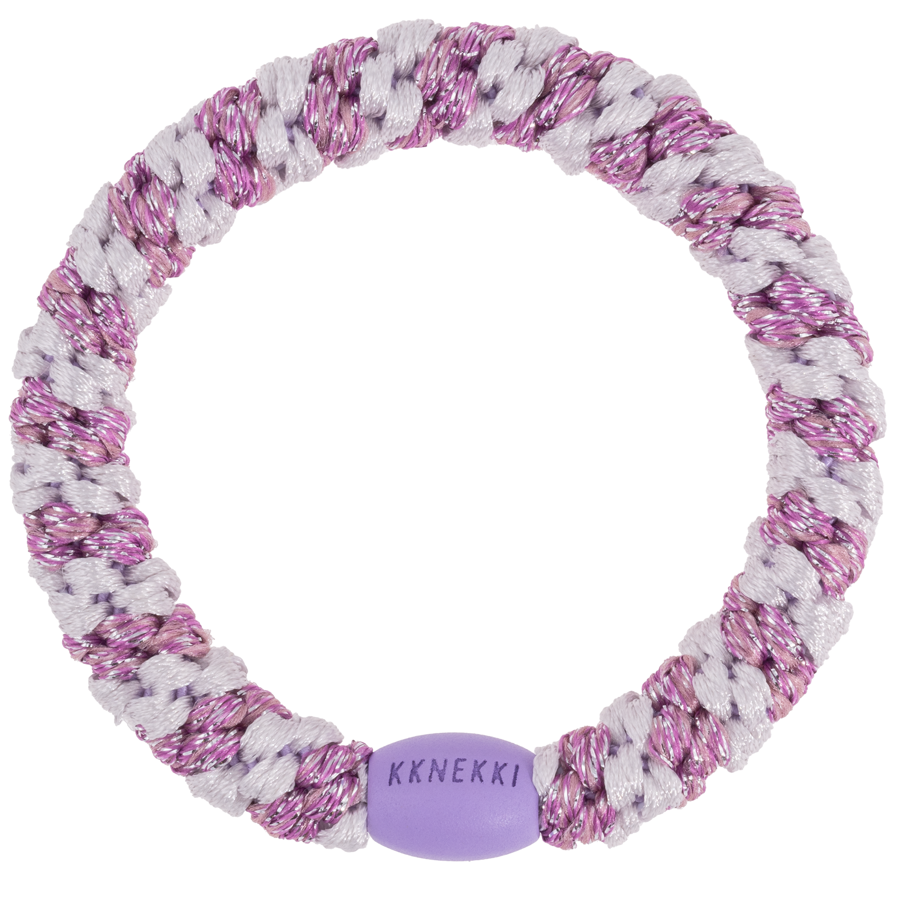 LAVENDER PINK GLITTER STRIPE| KKNEKKI