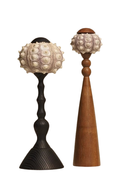 荊棘異變復古造型夜燈 / 精美海膽小檯燈 20 - 22cm