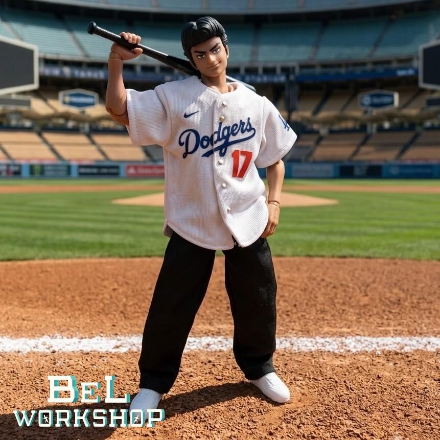(Pre-Order) BEL Workshop -The GOAT "OHTANI 大谷“ 1/12 Baseball Jacket