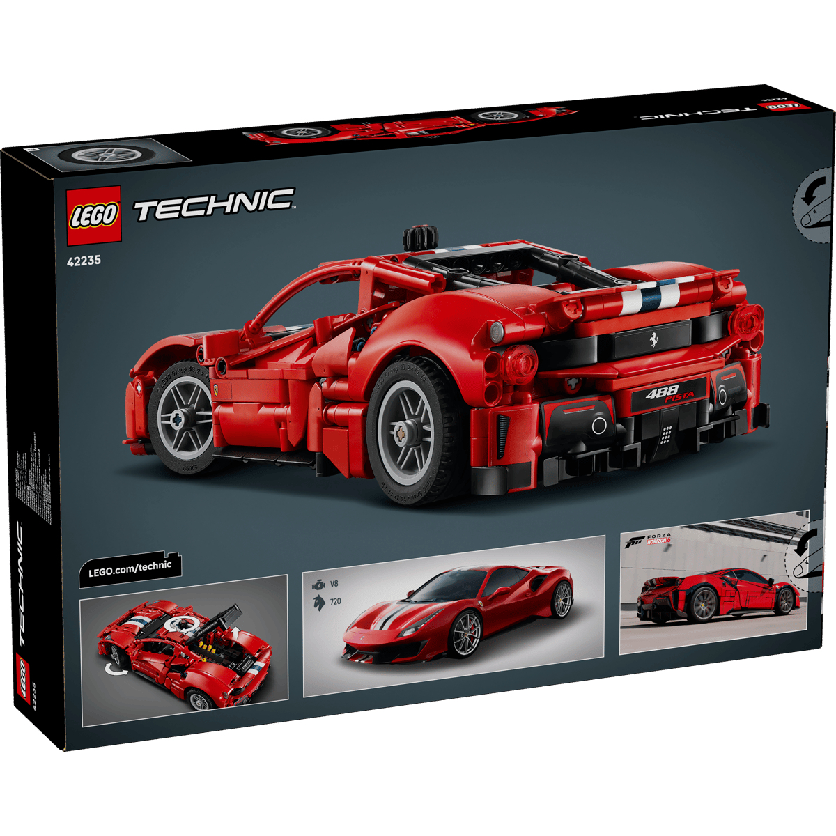 LEGO 42235 Ferrari 488 Pista 汽車