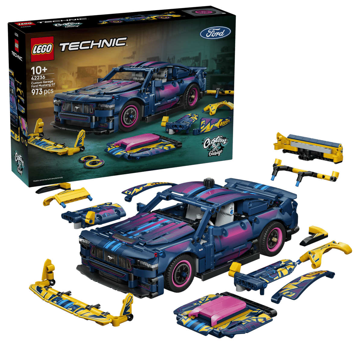 LEGO 42236 客製化改裝廠 Ford Mustang GT 汽車