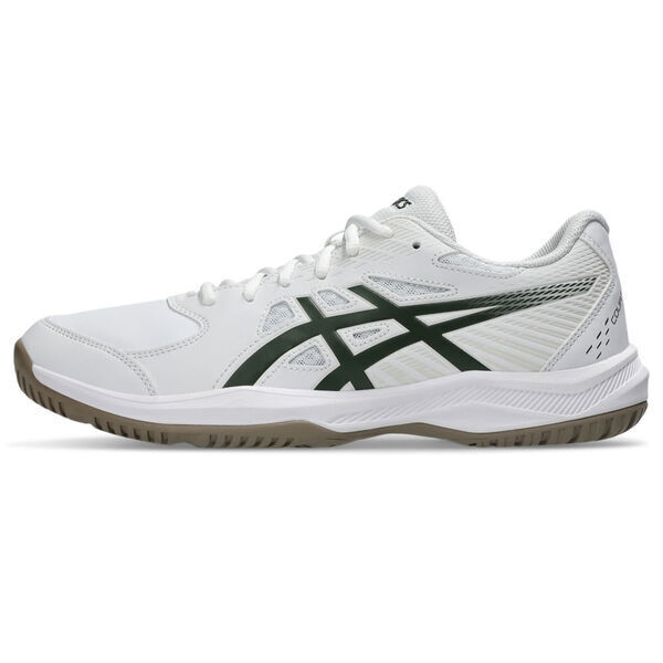 Asics 亞瑟士 Court Slide 4 1041A483-103 男 網球鞋 抗扭 瞬移 硬土 白 綠