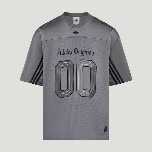Adidas 愛迪達 Og Jersey LD3866 男 T恤 運動上衣 休閒短袖 復古足球衣 灰