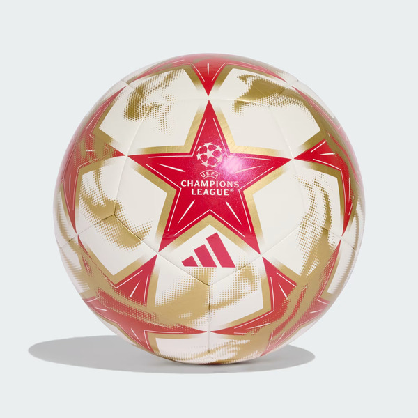 Adidas 愛迪達 Ucl Clb KE9764 足球 休閒用球 俱樂部 紅金白