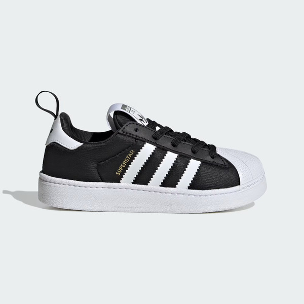 Adidas 愛迪達 Superstar Quickon K KK2176 中童 休閒鞋 彈性 柔軟 流行 黑白