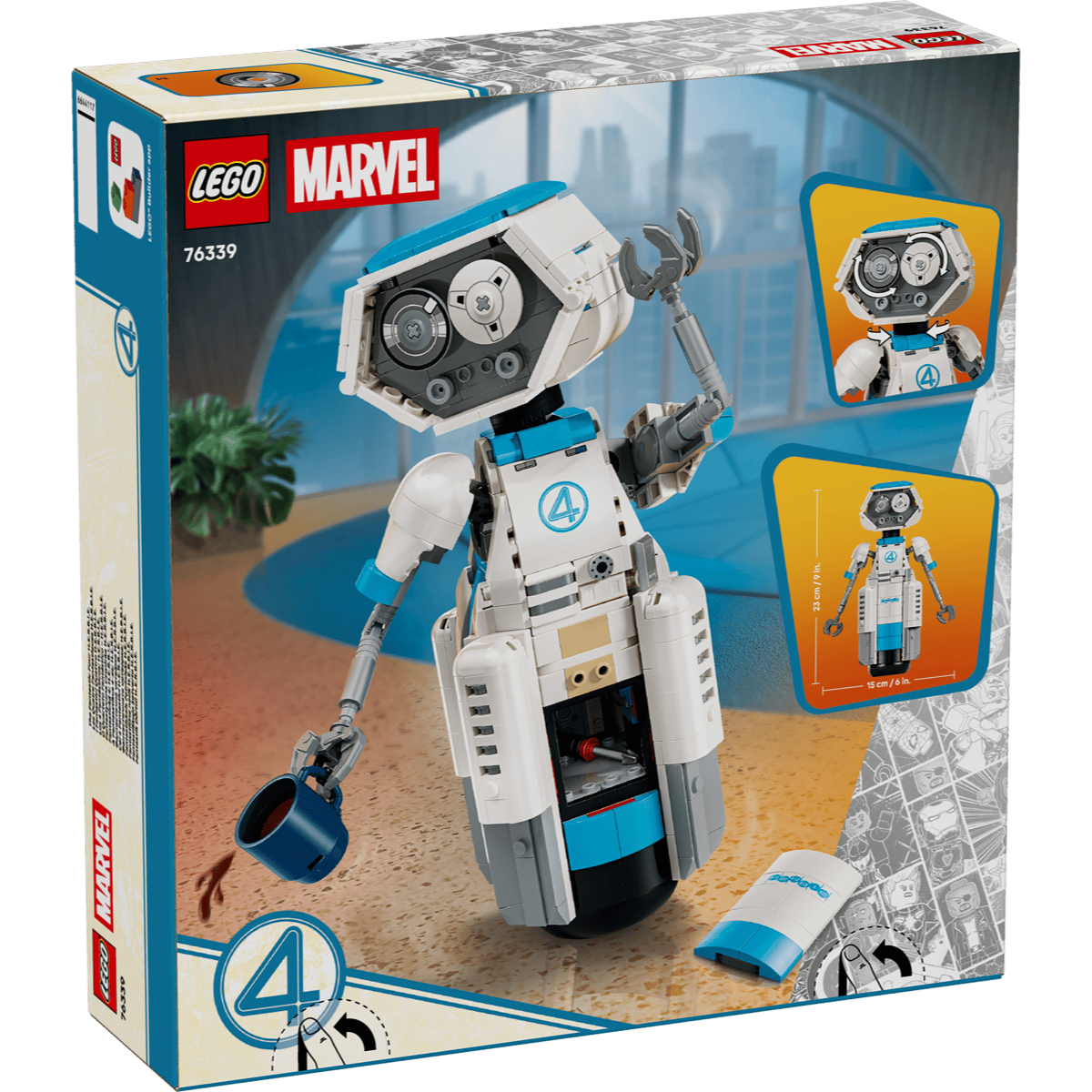 LEGO 76339 驚奇 4 超人赫比
