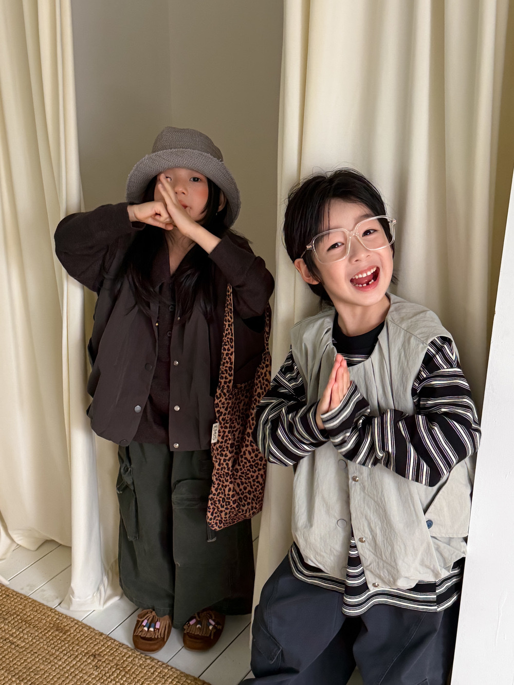 日系休閒漁夫感背心