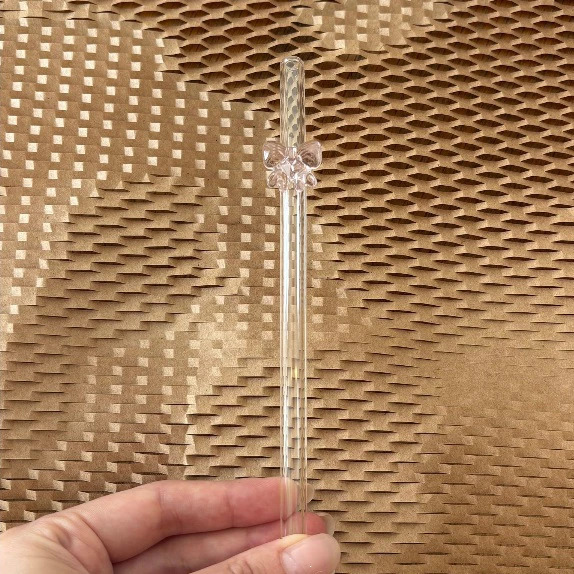 【 泰國連線 】bonbon 蝴蝶結造型玻璃吸管