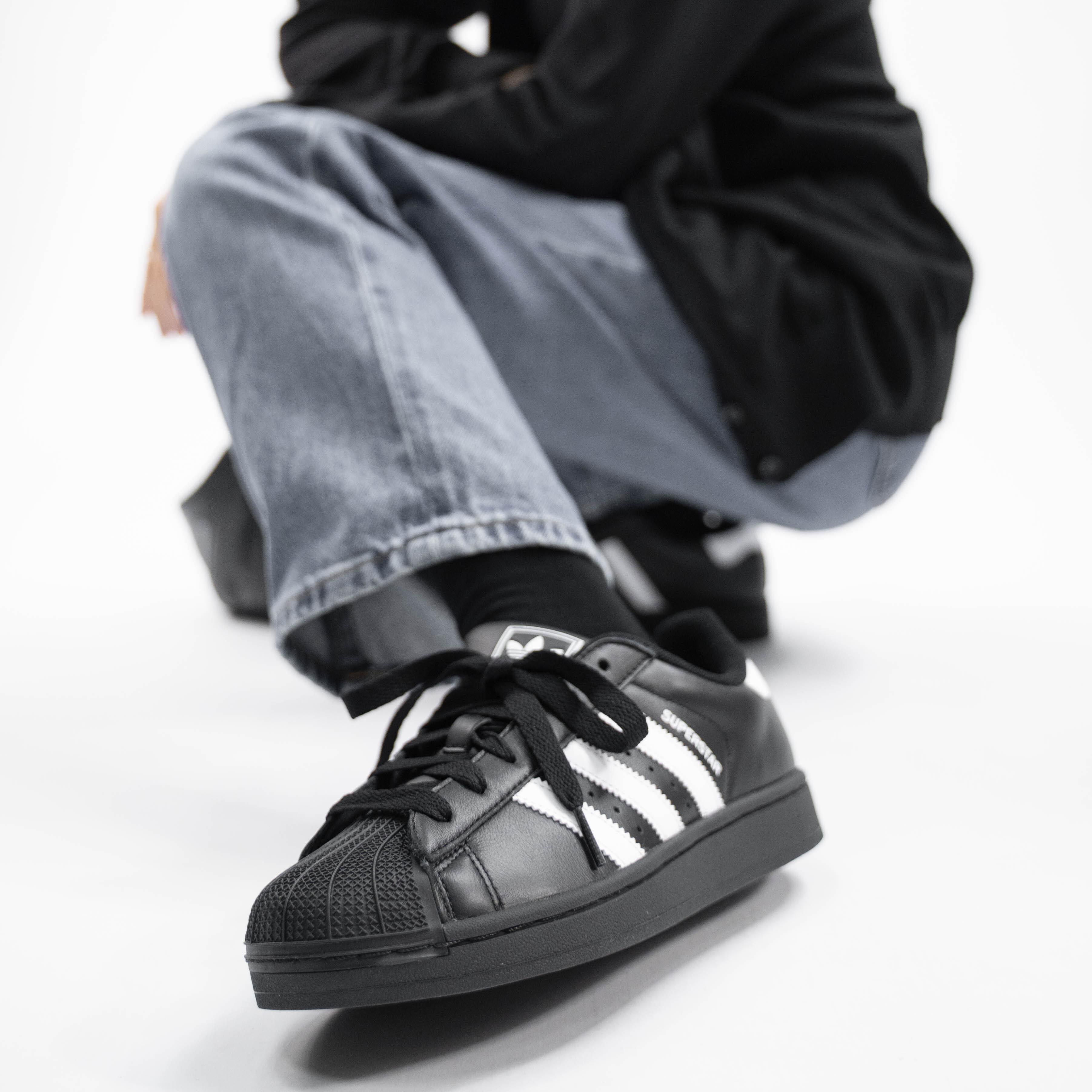 Adidas Superstar Ii JI0079 男 運動休閒鞋 舒適 黑 白