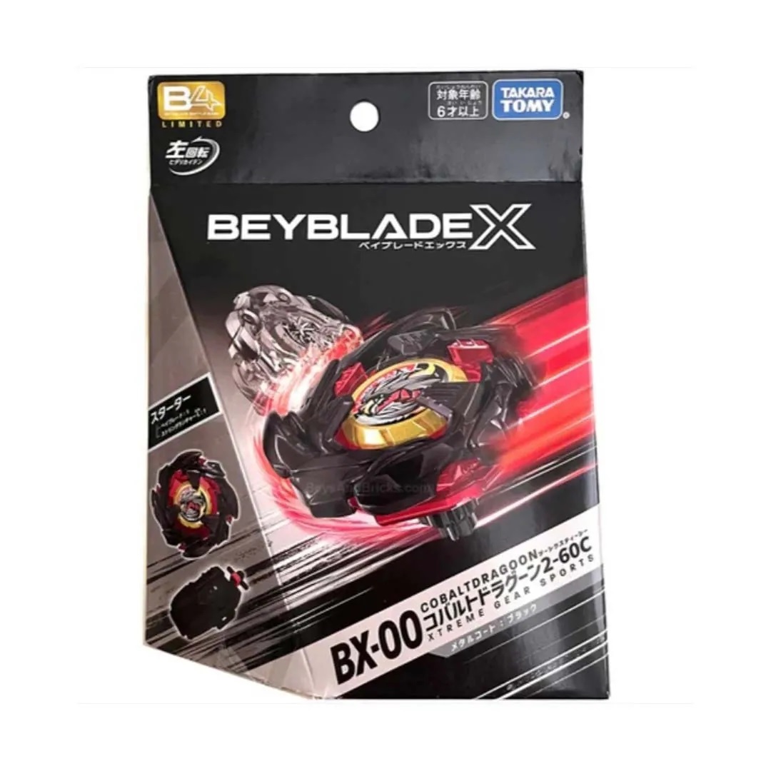 【TAKARA TOMY】Beyblade X 戰鬥陀螺 BX-00 蒼穹龍騎士2-60C 黑龍 台灣代理版 可掃QR strc