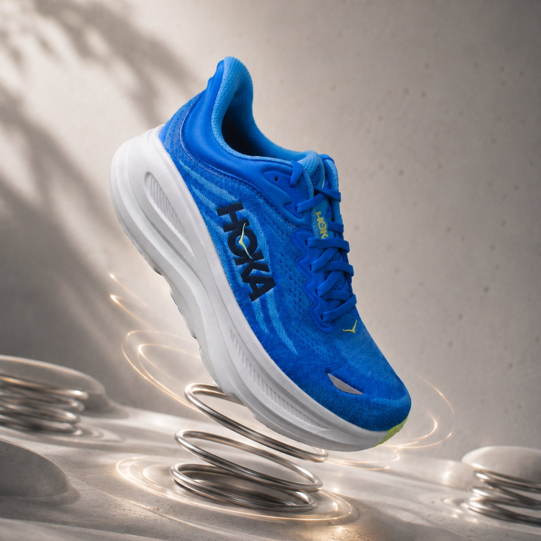 Hoka Bondi 9 Wide 1162013-VSF 男 慢跑鞋 寬楦 支撐 緩震 競速 藍