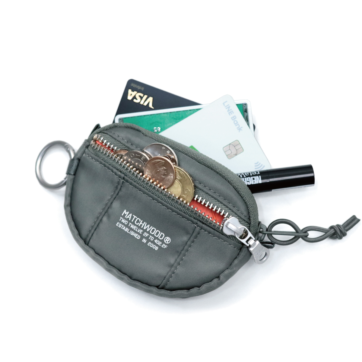 Matchwood Hook Coin Pouch 多用途機能零錢包