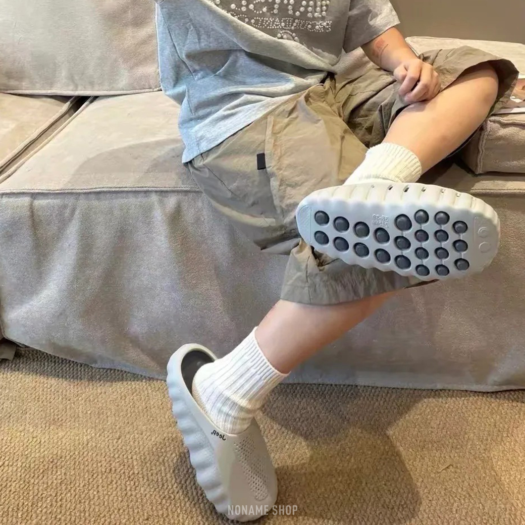 JEEP 機能 透氣 包頭 氣墊 厚底 拖鞋 三色 (男/女同款)
