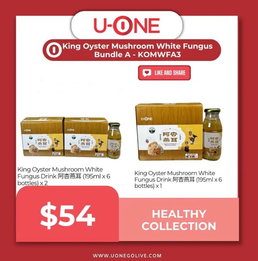 King Oyster Mushroom White Fungus Bundle A - KOMWFA3